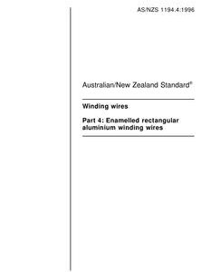 AS/NZS 1194.4