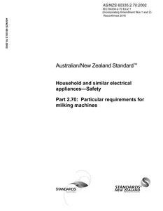 AS/NZS 60335.2.70
