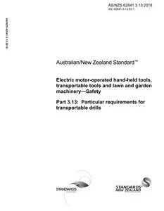 AS/NZS 62841.3.13