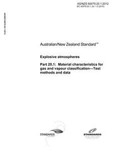 AS/NZS 60079.20.1