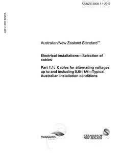 AS/NZS 3008.1.1