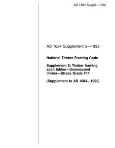 AS 1684 SUPP 5