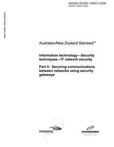 AS/NZS ISO/IEC 18028.3