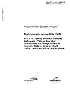 AS/NZS 61000.4.34