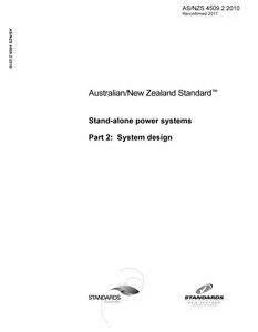 AS/NZS 4509.2