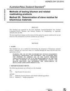 AS/NZS 2341.20