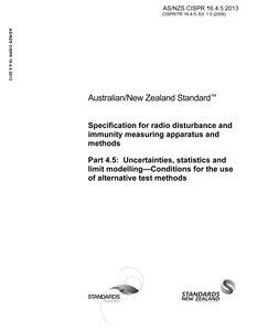 AS/NZS CISPR 16.4.5