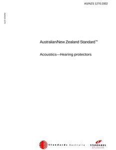 AS/NZS 1270