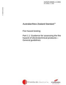 AS/NZS 60695.1.1
