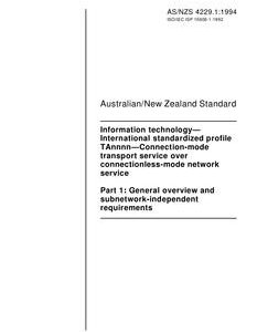 AS/NZS 4229.1