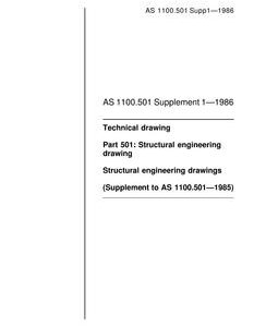 AS 1100.501 SUPP 1