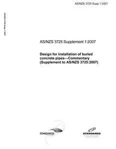 AS/NZS 3725 SUPP 1