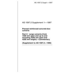 AS 1597.2 SUPP 1