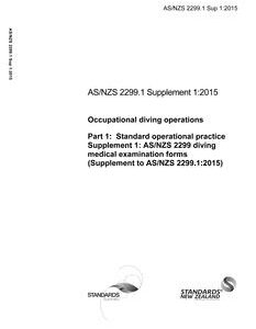 AS/NZS 2299.1 Sup 1
