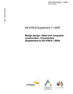 AS 5100.6 SUPP 1