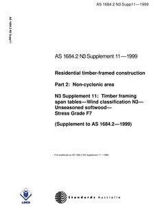 AS 1684.2 N3 SUPP 11