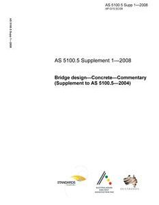 AS 5100.5 SUPP 1
