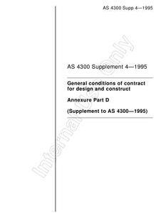 AS 4300 SUPP 4