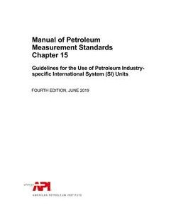 API MPMS Chapter 15