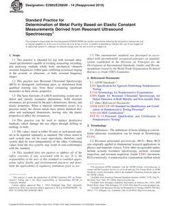 ASTM E2985/E2985M