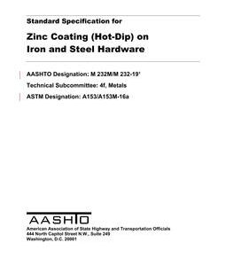 AASHTO M 232M/M 232