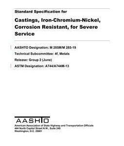 AASHTO M 285M/M 285