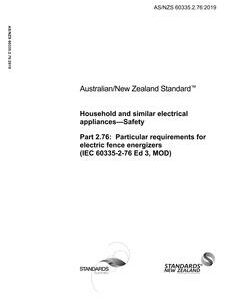 AS/NZS 60335.2.76