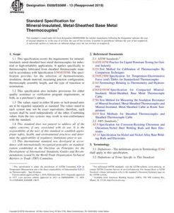ASTM E608/E608M