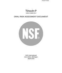 NSF Tinuvin P - 2018