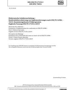 DIN CEN/TS 17154-2