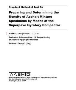 AASHTO T 312