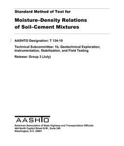 AASHTO T 134