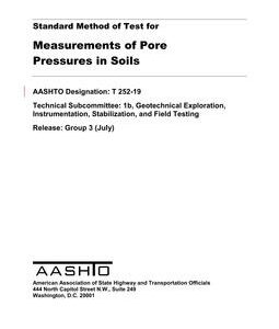 AASHTO T 252