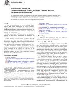 ASTM E545
