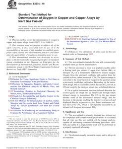 ASTM E2575
