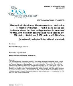 ASA S2.80 Part 2