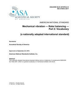 ASA S2.81 Part 2
