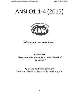 ANSI O1.1-4