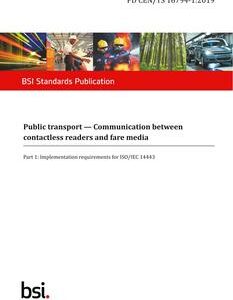 BS PD CEN/TS 16794-1