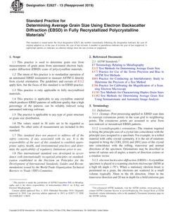 ASTM E2627