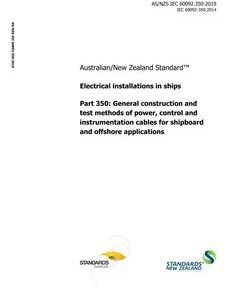 AS/NZS IEC 60092.350