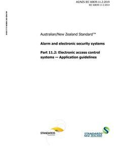 AS/NZS IEC 60839.11.2