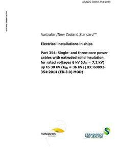 AS/NZS 60092.354