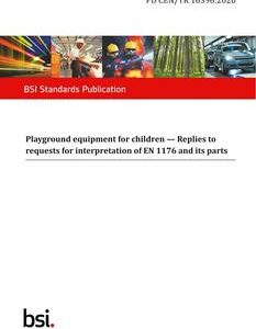 BS PD CEN/TR 16396