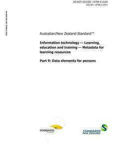 AS/NZS ISO/IEC 19788.9