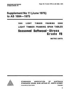 AS 1684 SUPP 11