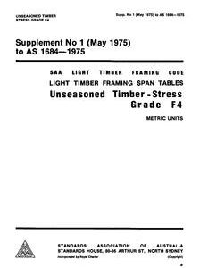 AS 1684 SUPP 1