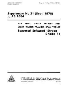 AS 1684 SUPP 21