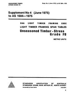 AS 1684 SUPP 4