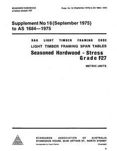 AS 1684 SUPP 16